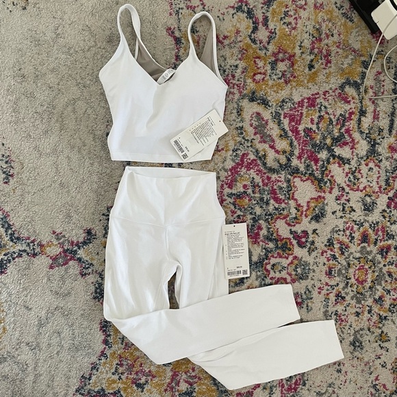 NWT Lululemon Align Tank in White Size 4 - Picture 9 of 9